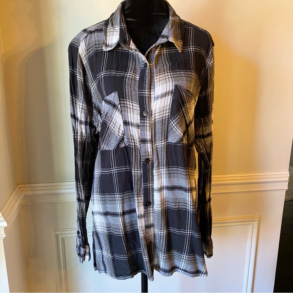 BP Plaid Flannel Button Up